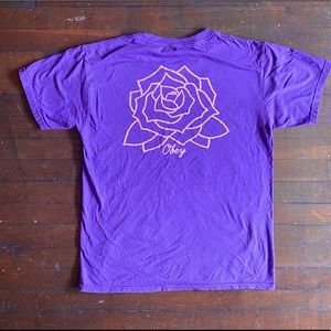 OBEY Rose Tee (Purple)